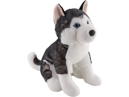 Husky sedící 25 cm