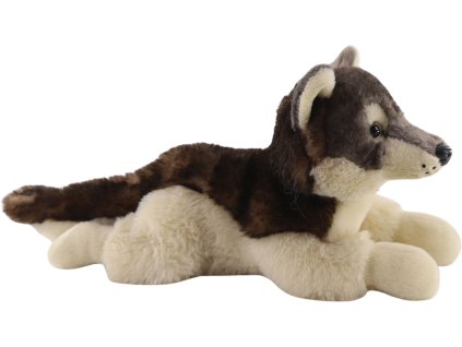 Vlk ležící 27 cm