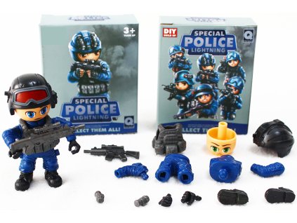 Figurky - Speciální jednotka POLICIE - 12 druhů