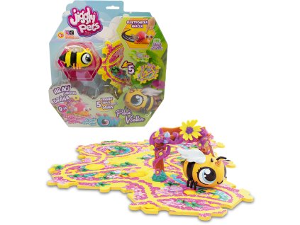 JIGGLY BUGS Hrací SET Včelka s dráhou