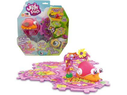 JIGGLY BUGS Hrací SET Šnek s dráhou