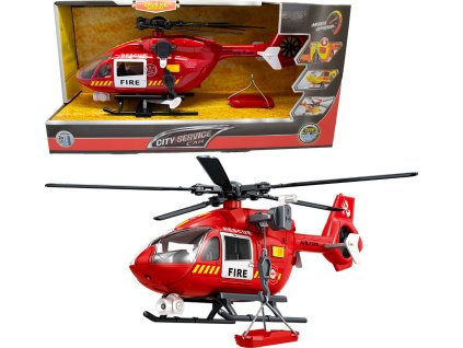 CITY SERVICE CAR - 1:12 Hasičský vrtulník