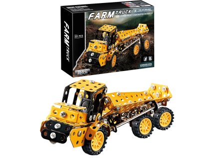 Kovová stavebnice 221 ks - Nákladní auto