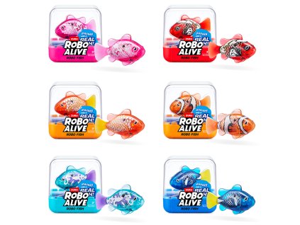ROBO ALIVE ROBO RYBA S2 6 druhů