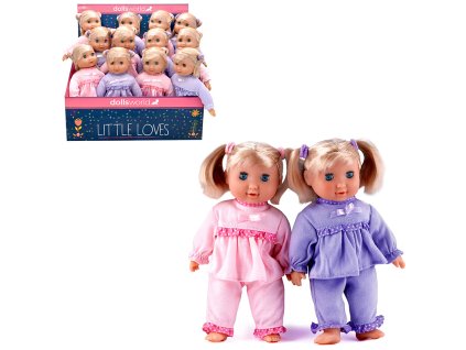 Dolls World - Snící panenka Adélka a Barborka 25 cm - 2 druhy