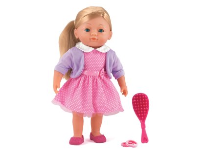 Dolls World - Módní panenka Elizabeth blondýnka s doplňky 36 cm