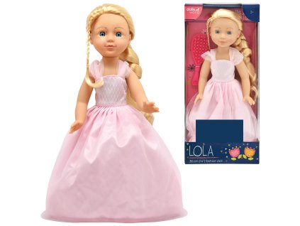 Dolls World - Módní panenka Lola PINK - 36 cm