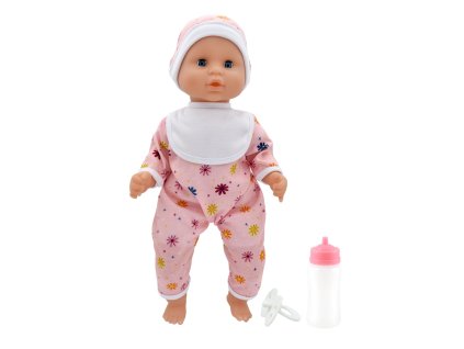 Dolls World - Miminko Baby Joy PINK - 38 cm