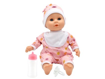 Dolls World - Miminko Little Treasure PINK - 38 cm