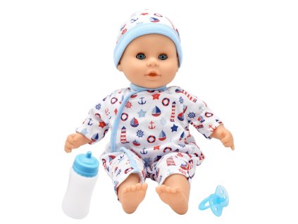 Dolls World - Miminko Little Treasure BLUE - 38 cm