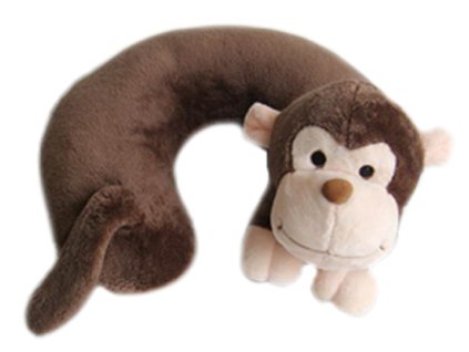 Plyšový záhlavník - Opička