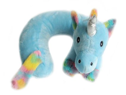 Plyšový záhlavník - Jednorožec 3D