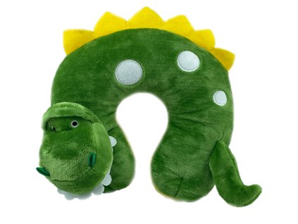 Plyšový záhlavník - Krokodýl 3D