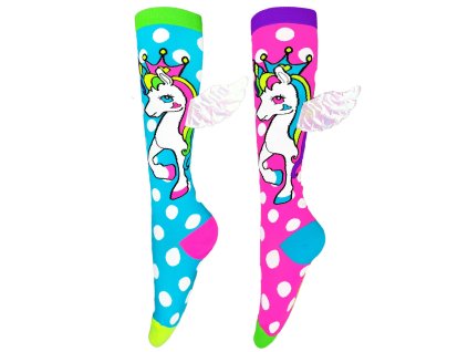 Madmia - Bláznivé podkolenky LÉTAJÍCÍ JEDNOROŽEC