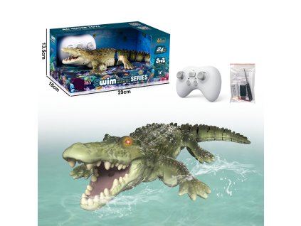 R/C Krokodýl zelený