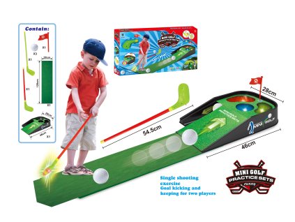 Mini golfový set s efekty