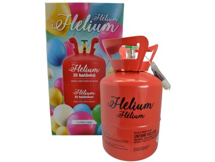 Helium na 30 balónků