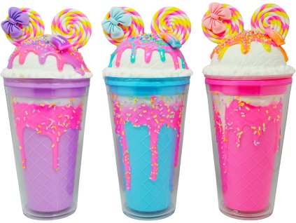 Kelímek s víčkem a brčkem Myška 480ml - více variant