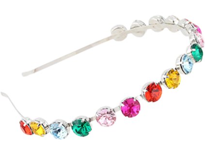 PINK - Čelenka s drahokamy