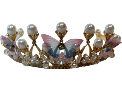 PINK - Čelenka Butterfly Crown