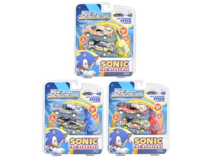 SONIC sada 2 ks autíček - více druhů