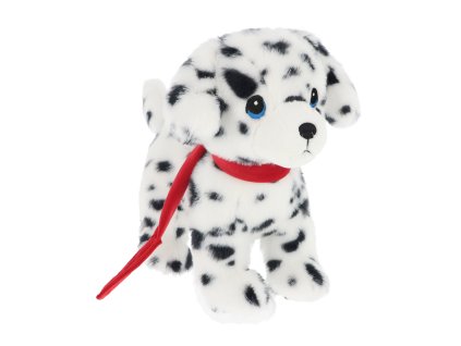 Keeleco Štěně Love na vodítku Dalmatin 23 cm