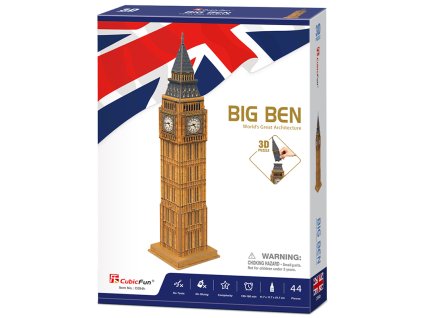 CubicFun - Puzzle 3D Big Ben - 47 dílků