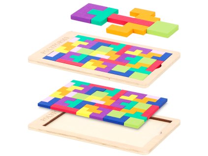 Hlavolam - Dřevěné puzzle