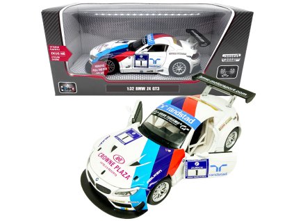 Kovový model - 1:32 BMW Z4 GT3 bílé