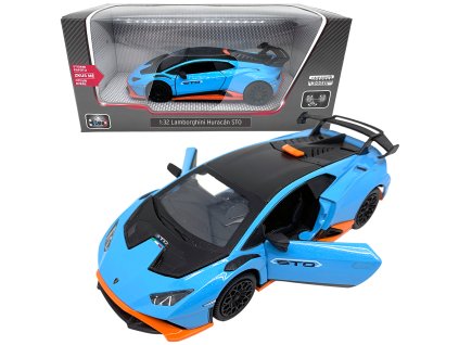 Kovový model - 1:32 Lamborghini Huracan STO modré