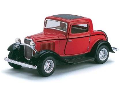 Kovový model - Ford 3-Window Coupe - 4 druhy