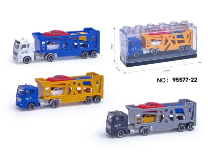 Kovový model kamionu s návěsem 1:64 - více druhů