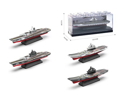 Kovový model letadlové lodi 1:64 - více druhů