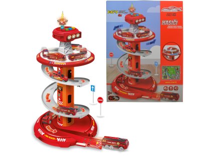 Parkovací garáž s okruhem, 26 dílná sada