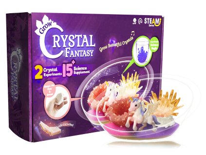 Rostoucí krystaly s Jednorožci