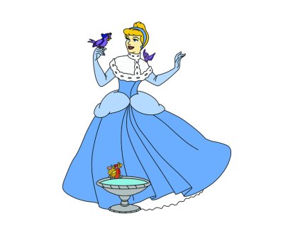 Bullyland 12232 - Pokladnička Popelka