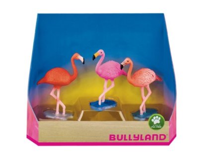 Bullyland 63164 - Plameňáci set 3 ks