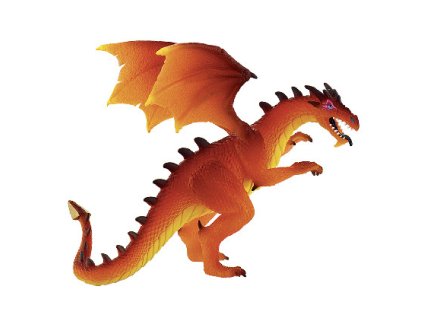 Bullyland 75573 - Drak oranžový