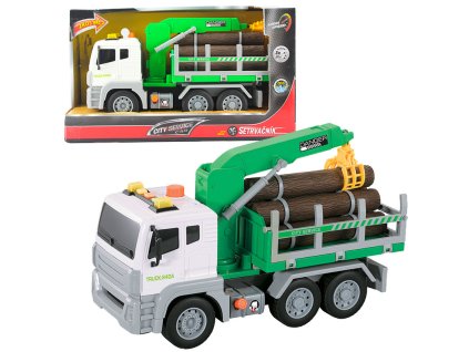 CITY SERVICE CAR - 1:12 Nákladní lesnické auto s ramenem