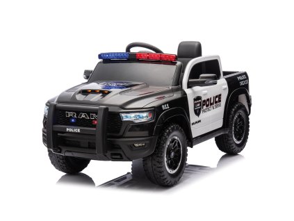 Dětské elektrické policejní auto RAM 1500 RHO Super Truck + dálkový ovladač