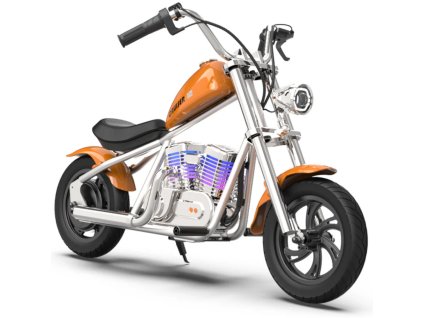 HYPER GOGO Cruiser 12 Plus APP dětská motorka oranžová