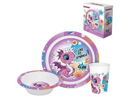 Dragonina jídelní set 3ks