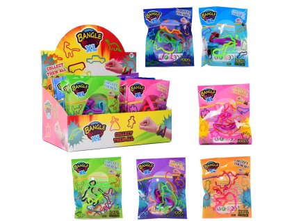 Náramek na ruku zvířátka neonová