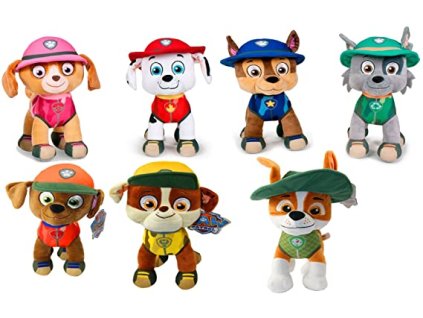 Plyšové postavičky Tlapková patrola Jungle rescue 27 cm