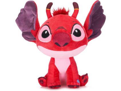 Plyšový LEROY STITCH červený se zvukem 35 cm