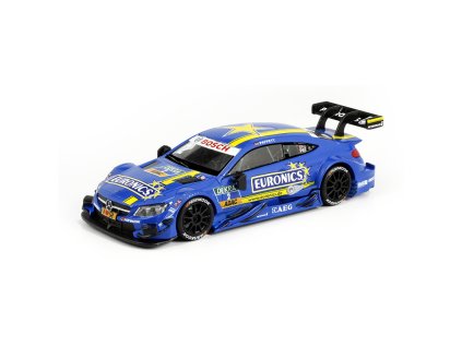 Kovový model - 1:43 Mercedes-Benz-AMG C63 - modrý