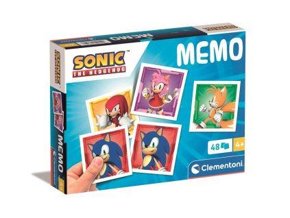 Clementoni - Pexeso Sonic