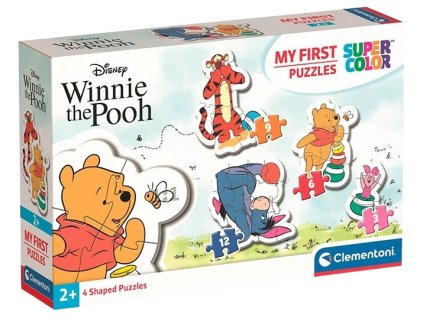 Clementoni - Moje první puzzle 4v1 Medvídek Pú (2,3,4,5 dílků)