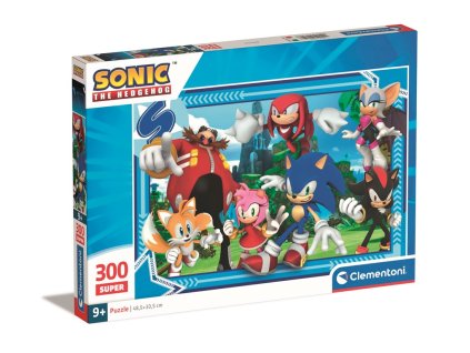 Clementoni - Puzzle 300 Super Sonic