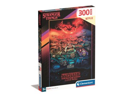 Clementoni - Puzzle 300 Super Stranger Things